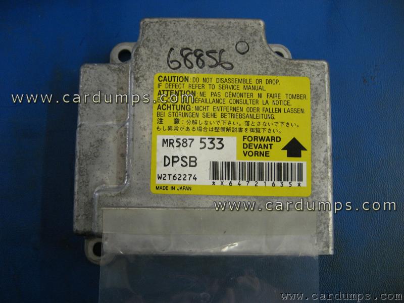 Mitsubishi Endeavor 2005 airbag 25160 MR587 533