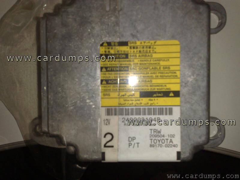 Toyota Corolla airbag 25040 89170-02240