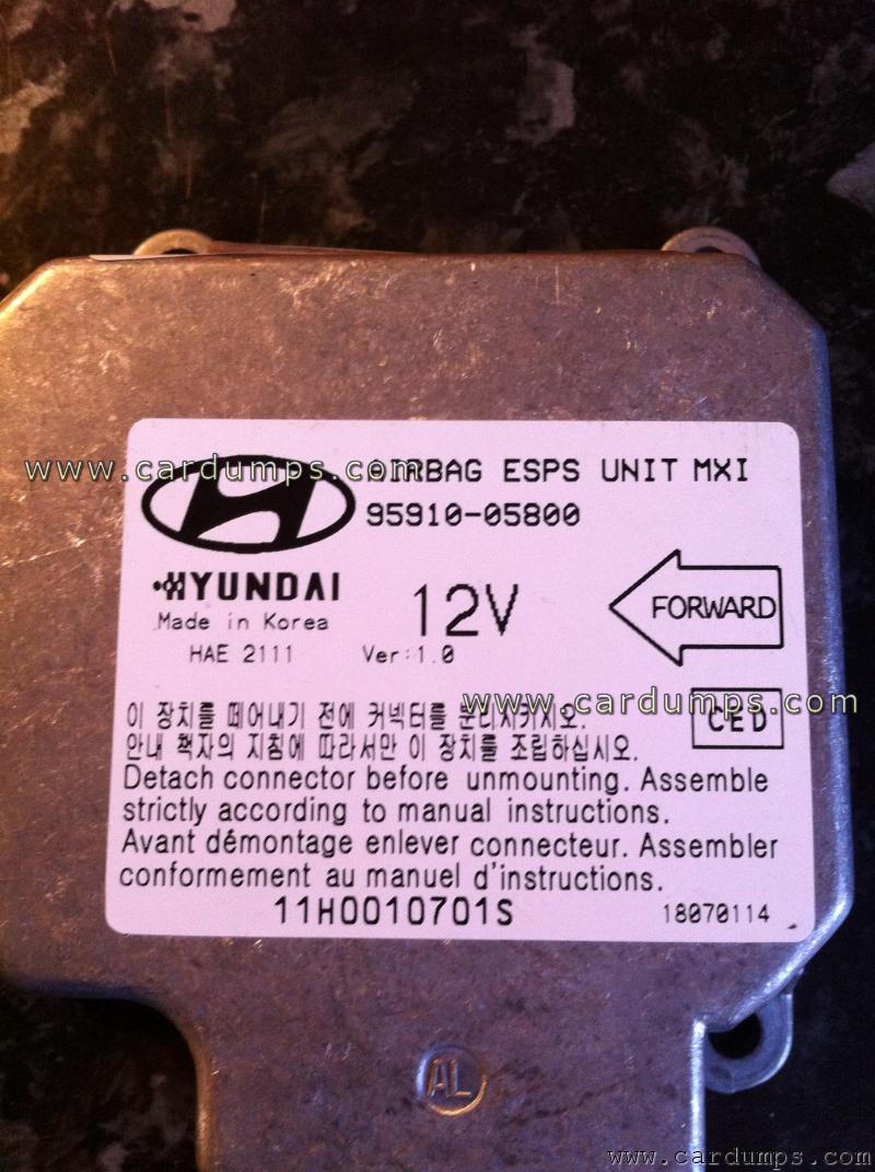 Hyundai Amica airbag 68HC05B16 95910-05800 