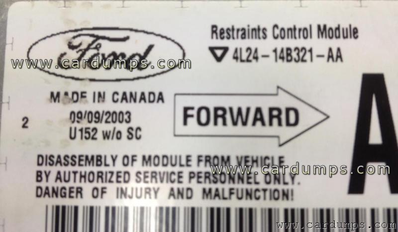 Ford Explorer airbag 95160 4L24-14B321-AA