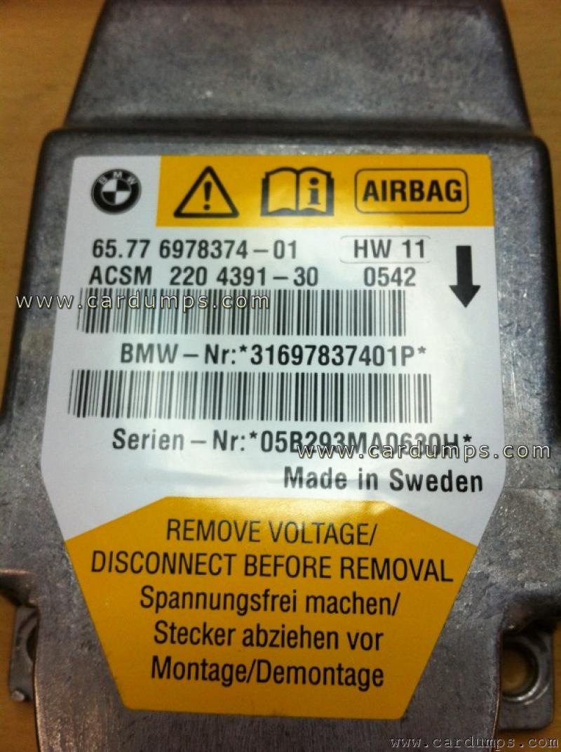 BMW E60 airbag 95128 65.77 6978374