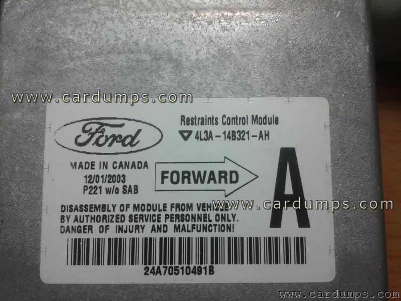 Ford F-150 2004 airbag 95160 4L3A-14B321-AH