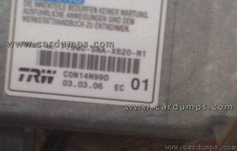 Honda Civic 2006 airbag 95640 77960-SNA-X620-M1