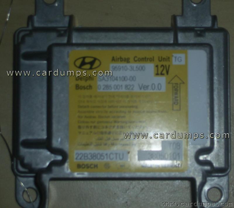 Hyundai Grandeur airbag 95320 95910-3L500 Bosch 0 285 001 822