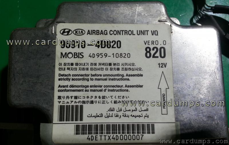 Kia Carnival airbag 95640 95910-4D820 Mobis 4D959-10820