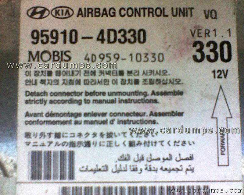 Kia Grand Carnival airbag 95640 95910-4D330 Mobis 4D959-10330