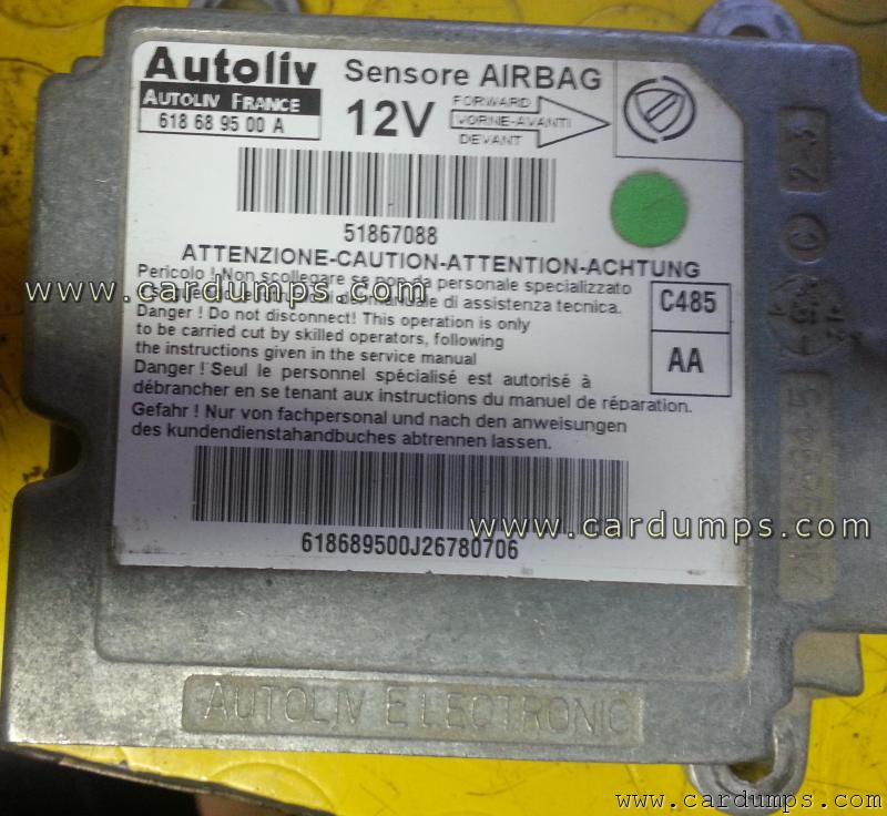Lancia Y airbag 95320 51867088 Autoliv 618 68 95 00