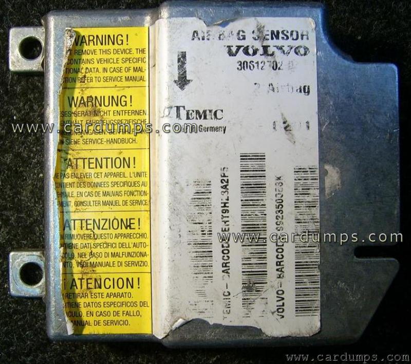 Volvo V40 airbag 68HC11KA4 30612702 D