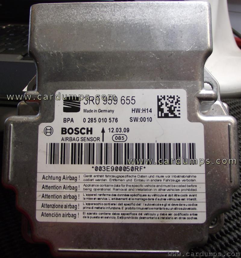 Seat Exeo 2010 airbag 95640 3R0 959 655 HW14 Bosch 0 285 010 576