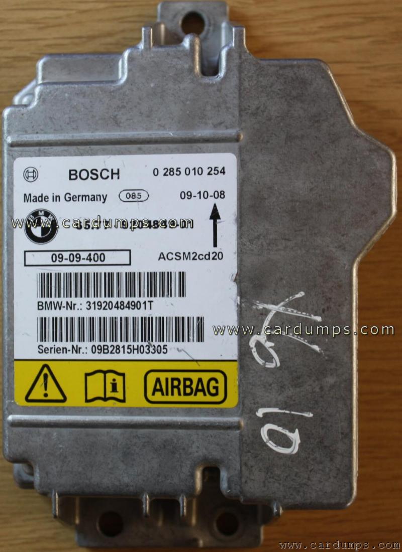 BMW E70 airbag 95128 65.77-9204849-01 Bosch 0 285 010 254