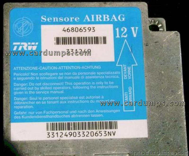 Fiat Punto airbag 24LC04 46806593 TRW 331249