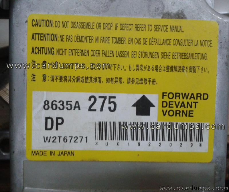 Mitsubishi Lancer airbag 93c56 8635A275 DP W2T67271