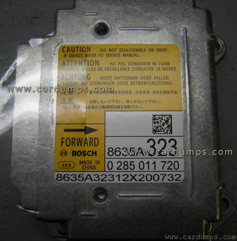 Mitsubishi RVR 2013 airbag 95640 8635A323 Bosch 0 285 011 720