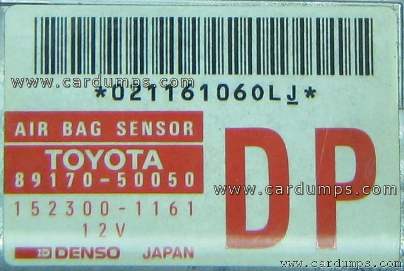 Lexus ES 300 airbag 93c46 89170-50050 Denso 152300-1161