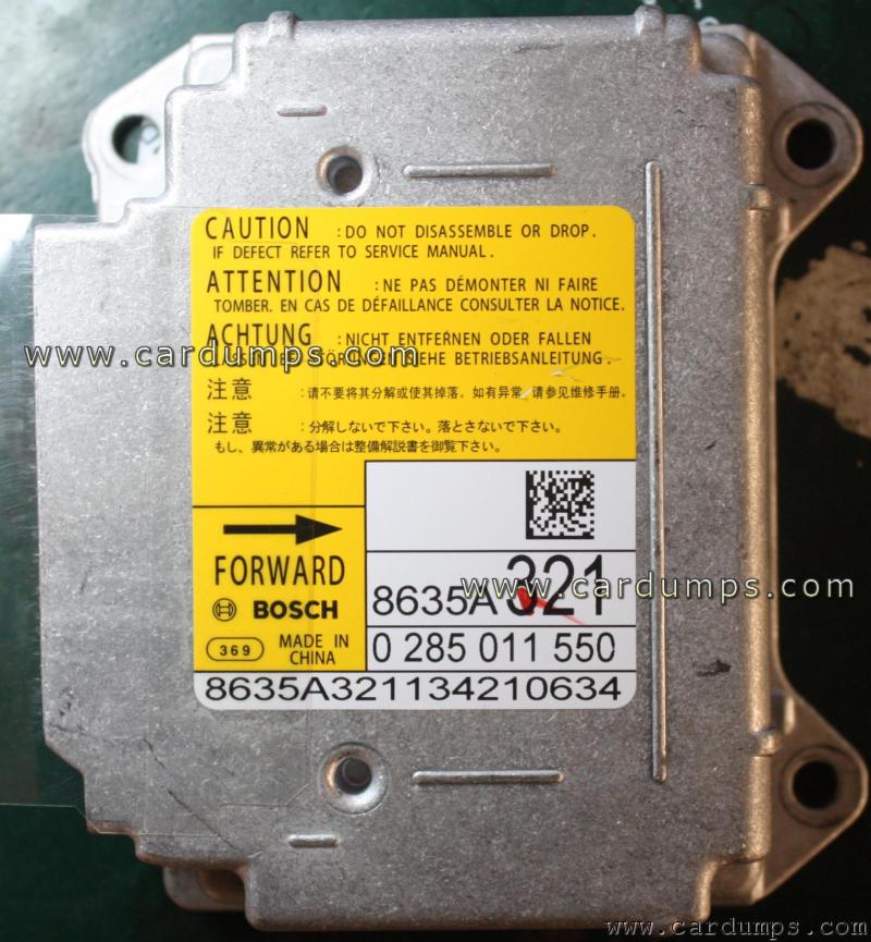 Mitsubishi ASX airbag 95640 8635A321 Bosch 0 285 011 550