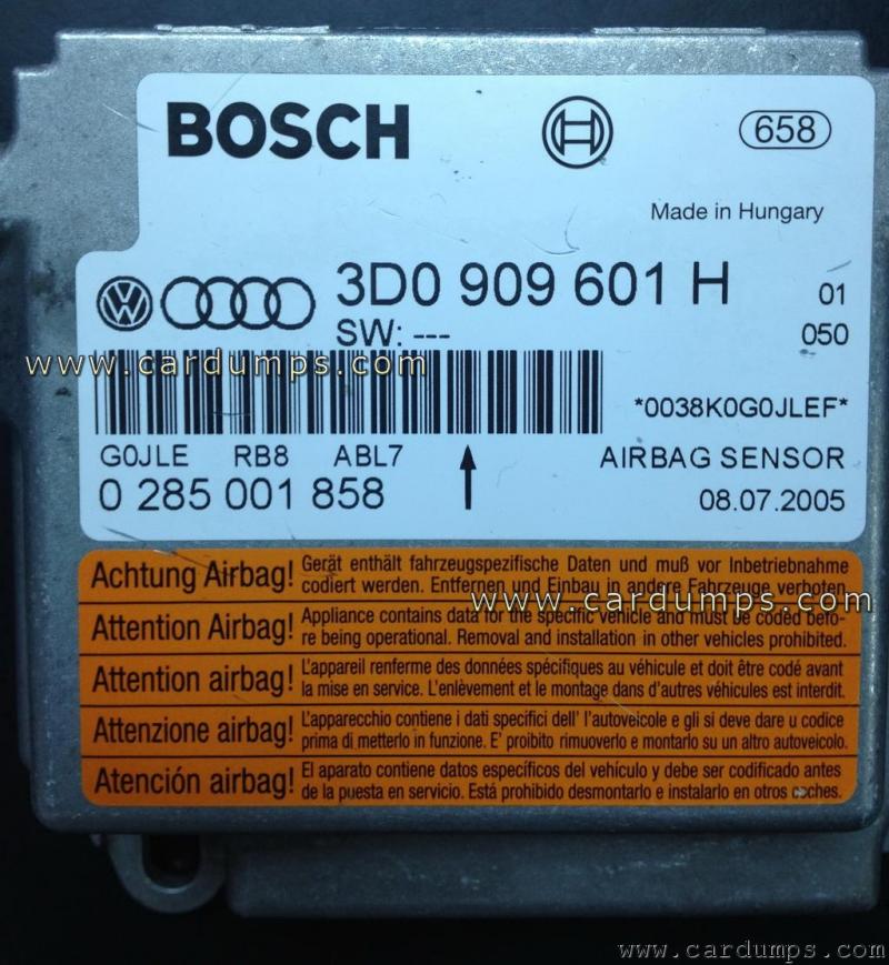 Porsche Cayenne airbag CR16HCT9 3D0 909 601 Bosch 0 285 001 858