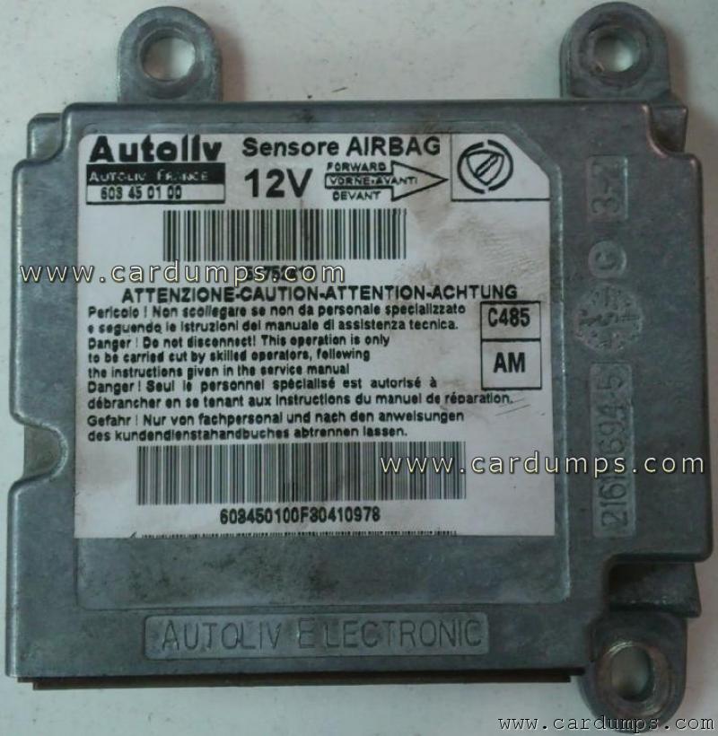 Lancia Y airbag 95160 51752417 Autoliv 603 45 01 00