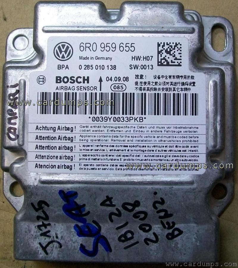 Seat Ibiza 2008 airbag 95320 6R0 959 655 Bosch 0 285 010 138