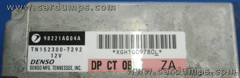 Subaru Outback 2005 airbag 93c56 98221AG04A Denso 152300-7292