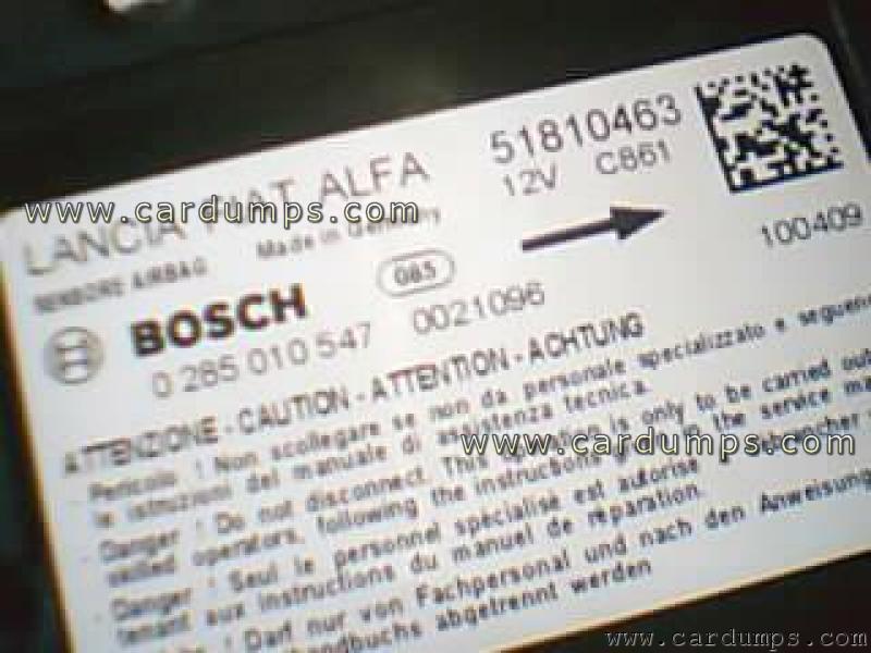 Fiat Doblo airbag 95320 51810463 Bosch 0 285 010 547