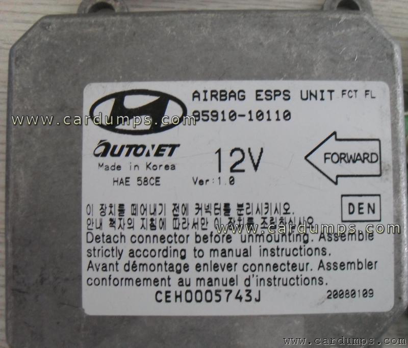 Hyundai Matrix airbag 9S12DG128 95910-10110