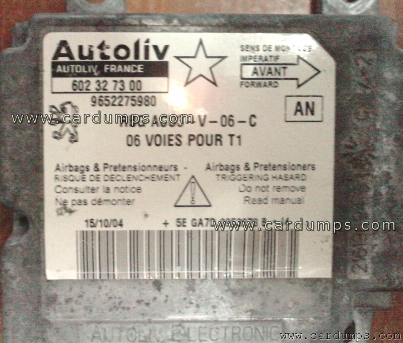 Peugeot 206 airbag 95080 96 522 759 80 Autoliv 602 32 73 00