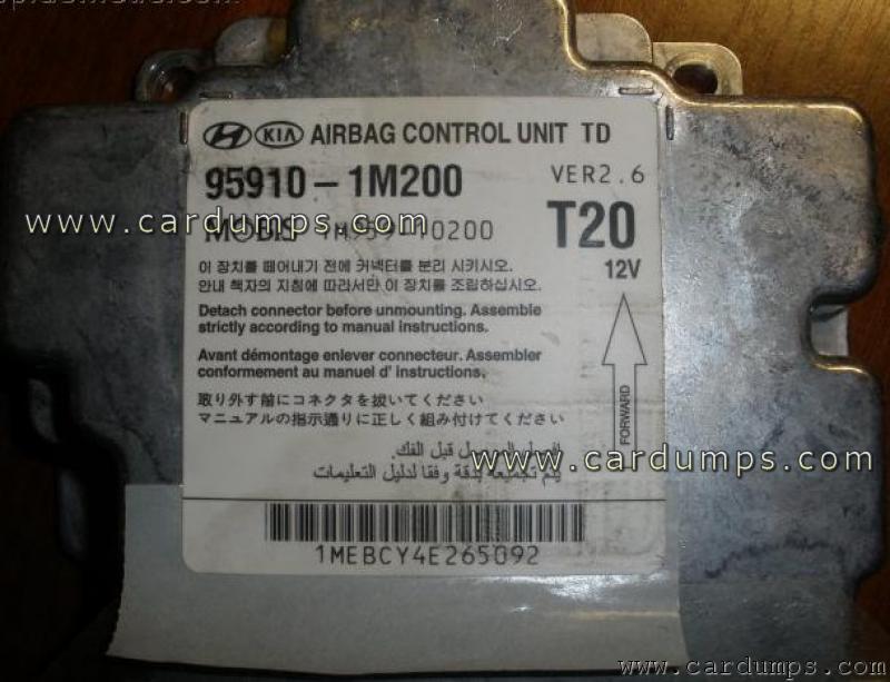 Kia Cerato 2010 airbag 95256 95910-1M200 Mobis 1M959-10200