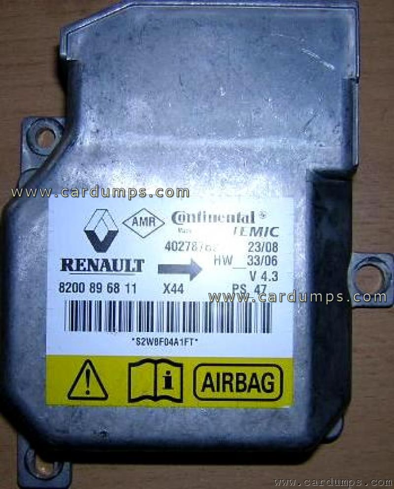 Renault Twingo airbag 95160 402787B2 Temic 8200 896 811