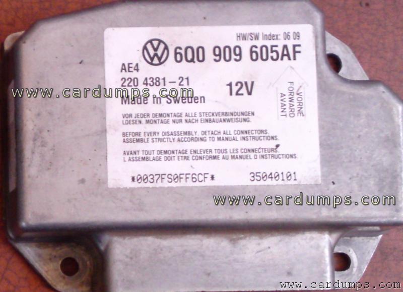 Volkswagen New Beetle 2005 airbag 95320 6Q0 909 605 AF