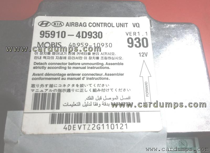 Kia Carnival airbag 25640 95910-4D930 Mobis 4D959-10930