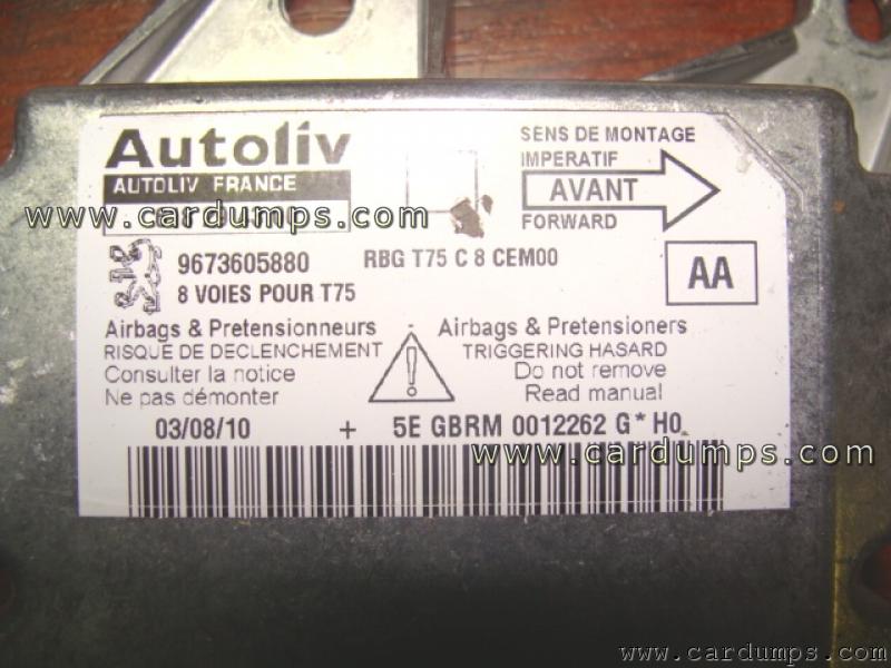 Peugeot RCZ airbag 95320 96 736 058 80 Autoliv 618 29 43 00