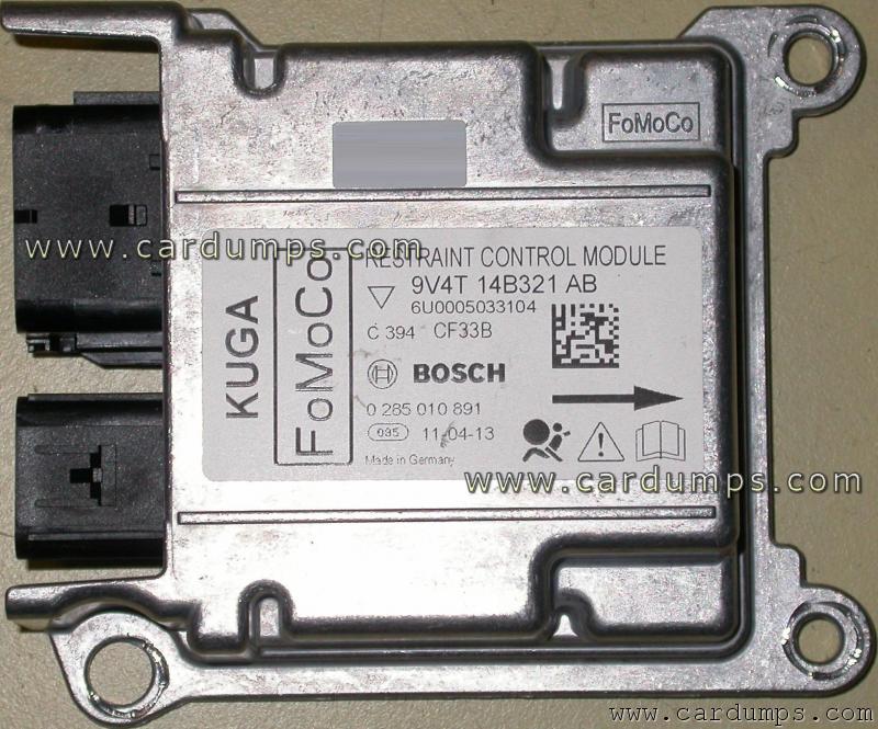 Ford Kuga airbag 95160 9V4T 14B321 AB Bosch 0 285 010 891