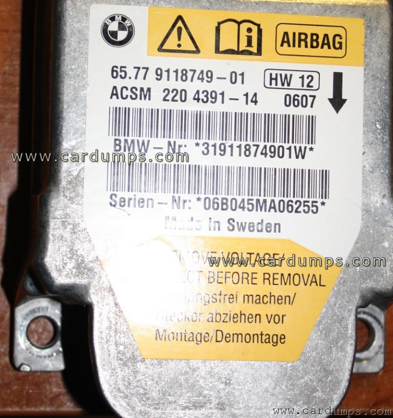 BMW E85 airbag 95128 65.77 9118749