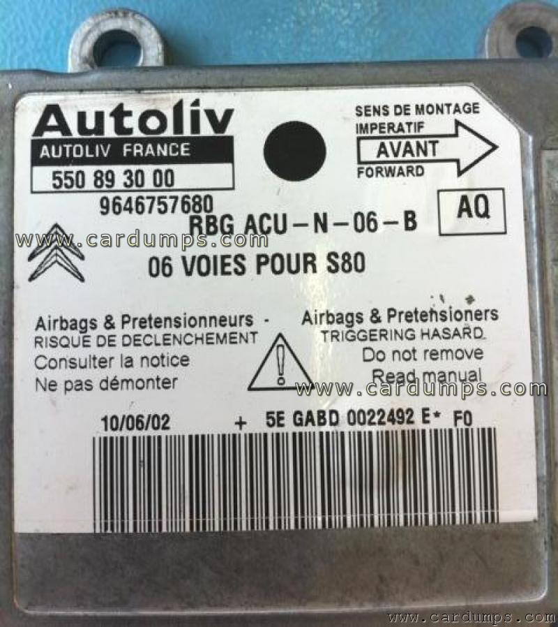 Citroen Saxo airbag 95080 96 467 576 80 Autoliv 550 89 30 00