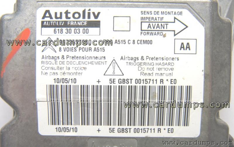 Citroen C3 2011 airbag 25320 96 736 579 80 Autoliv  618 30 03 00