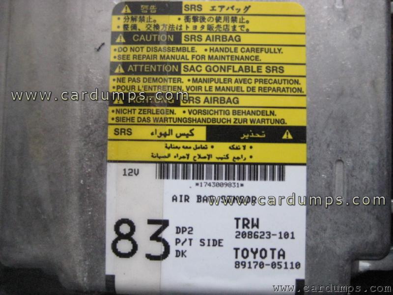 Toyota Avensis airbag 25040 89170-05110 TRW 208623-101