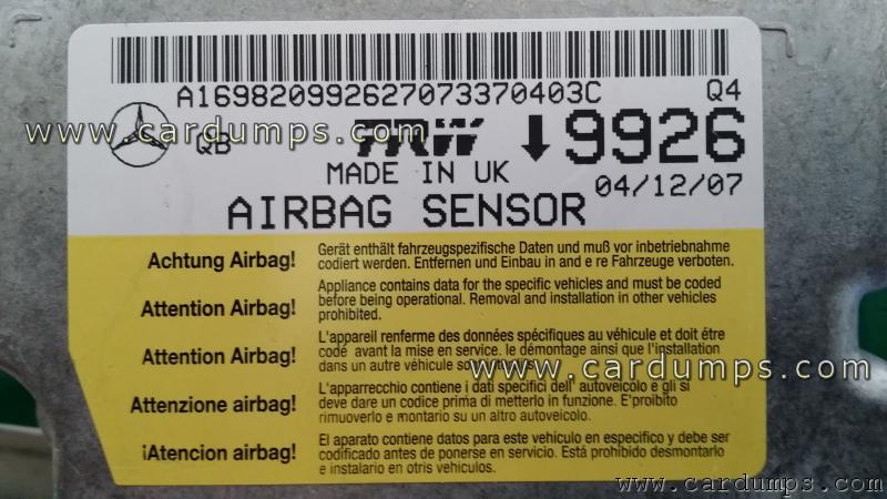 Mercedes W169 airbag 25320 A 169 820 99 26  27073370403C