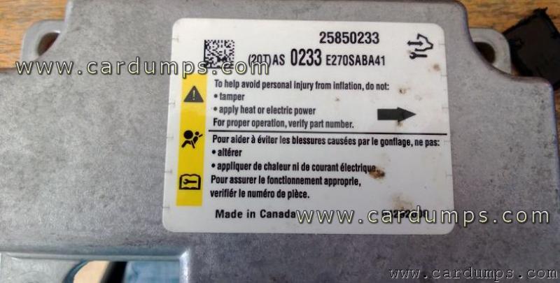 Suzuki XL7 2008 airbag 95320 25850233