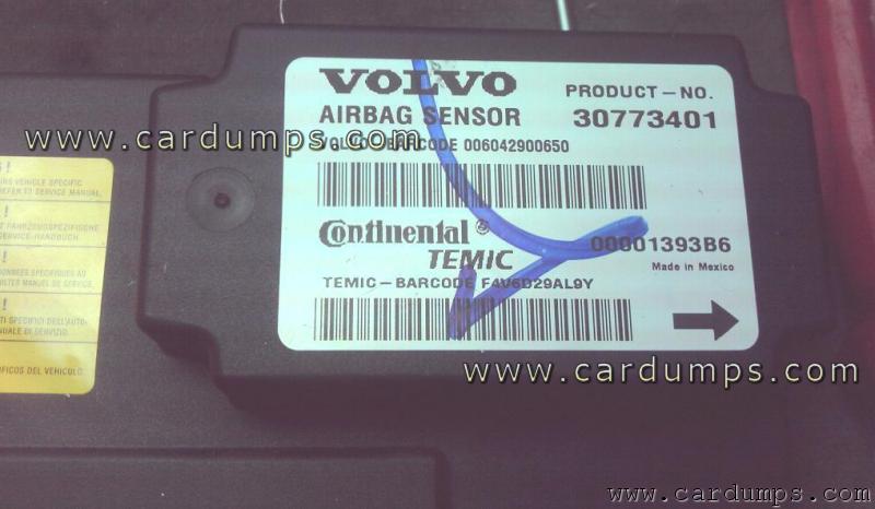 Volvo S40 2007 airbag 9S12DG128VPV 30773401 Temic
