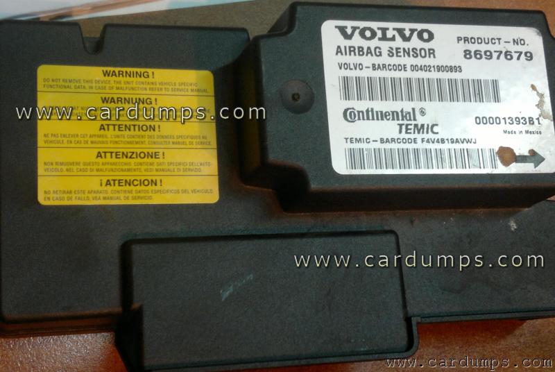 Volvo V50 airbag 9S12DG128E 8697679 Temic