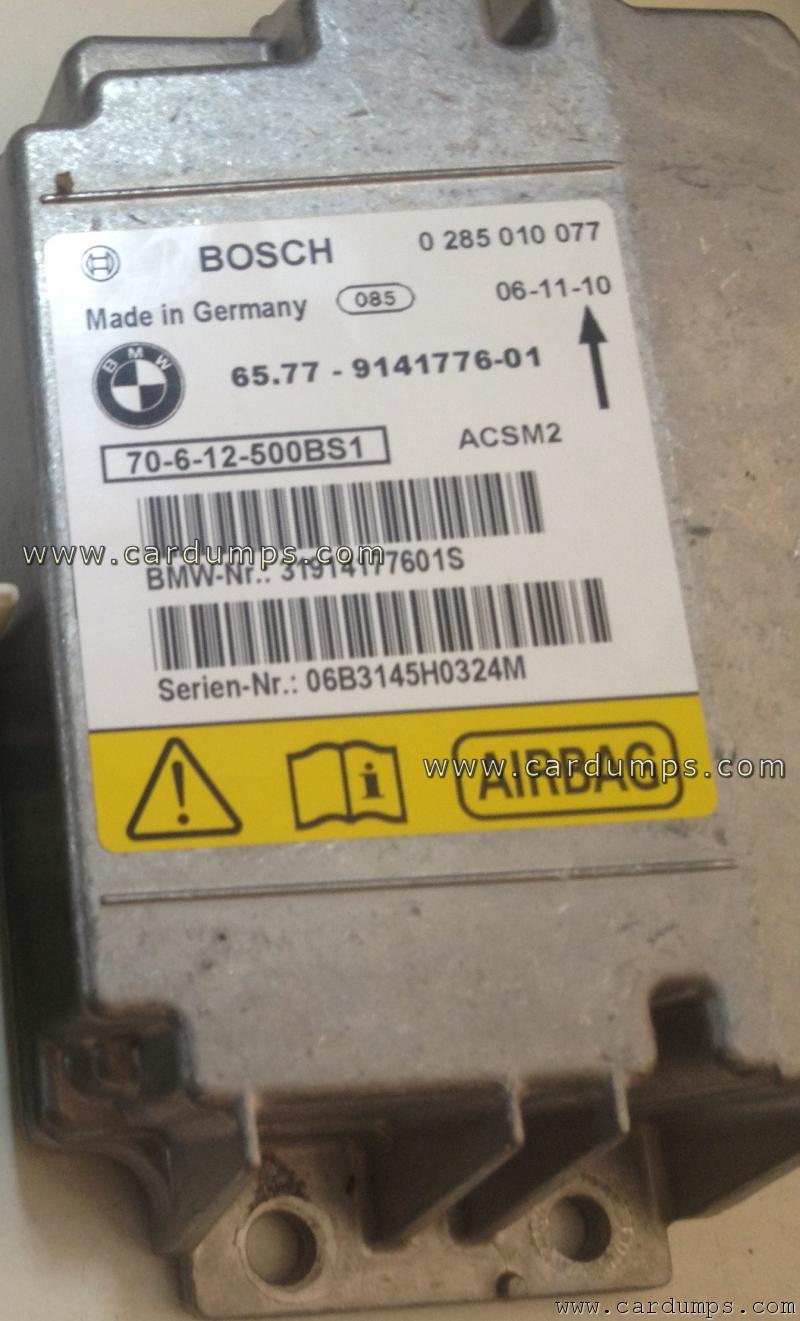 BMW E70 airbag 95128 65.77 9141776 Bosch 0 285 010 077