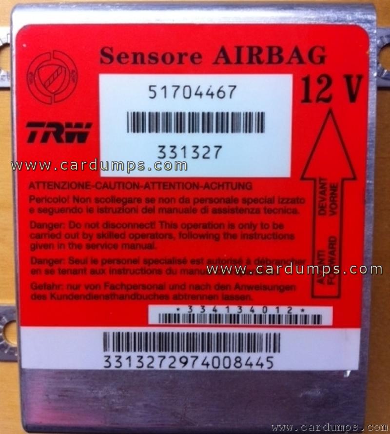 Fiat Panda airbag 24c08 51704467 TRW 331327