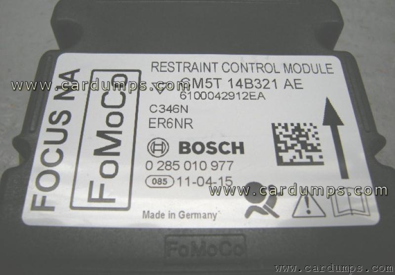 Ford Focus 2012 airbag 95640 CM5T 14B321 AE Bosch 0 285 010 977