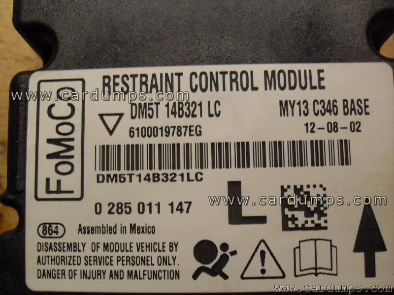 Ford Focus Airbag Control Module DM5T 14B321 LC