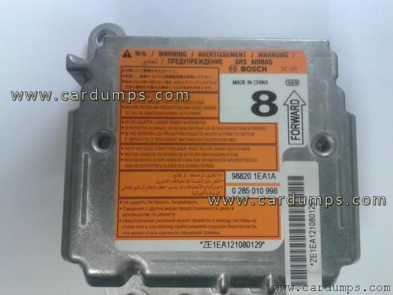 Nissan 370Z 2013 airbag 95640 98820-1EA1A