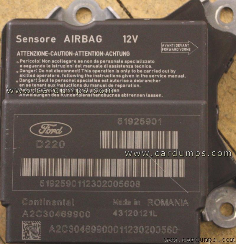 Ford KA airbag 95320 51925901 Continental