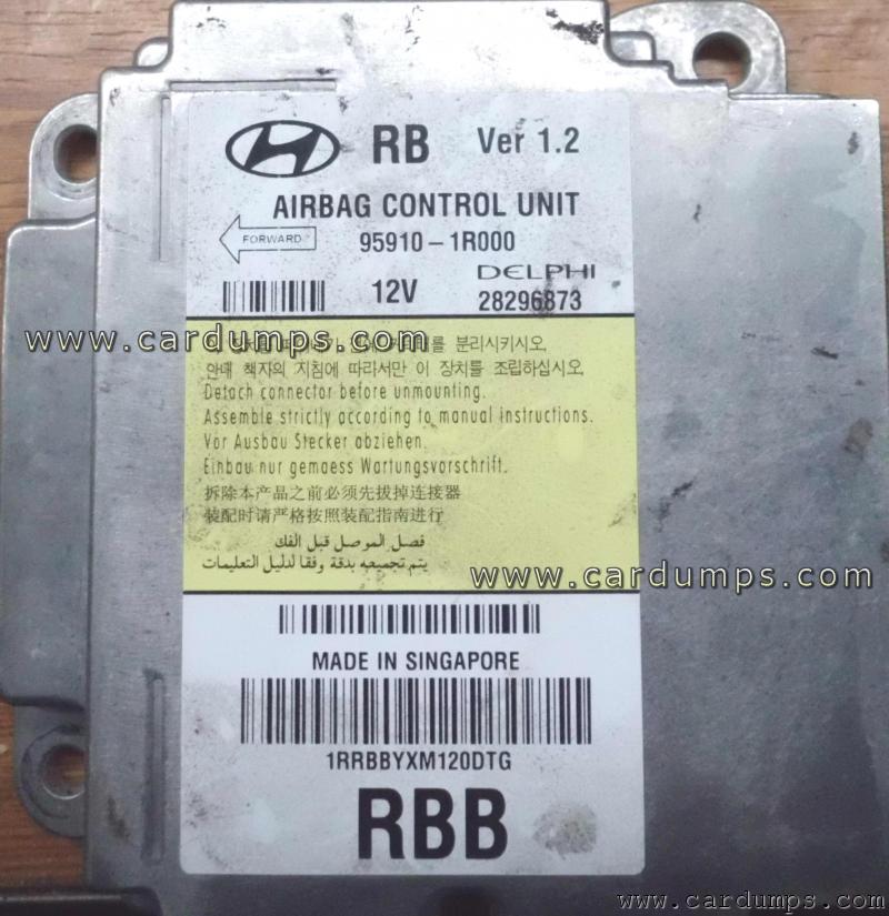 Hyundai Accent 2011 airbag 95320 95910-1R000 Delphi 28296873