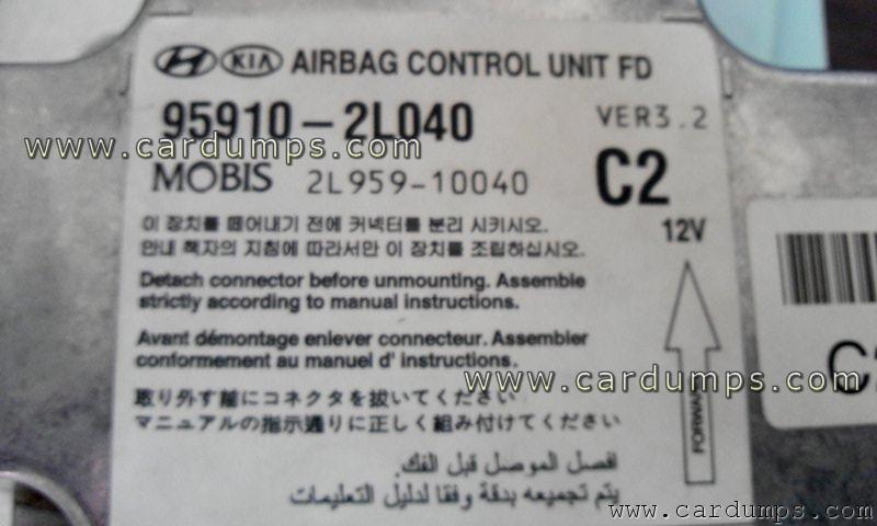 Hyundai i30 airbag 25640 95910-2L040 Mobis  2L959-10040