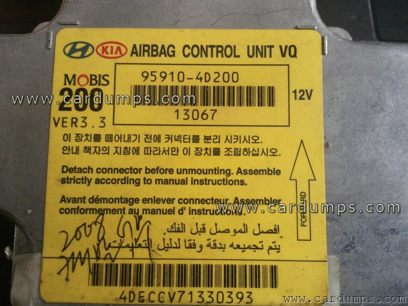 Kia Carnival airbag 25640 95910-4D200 Mobis 13067