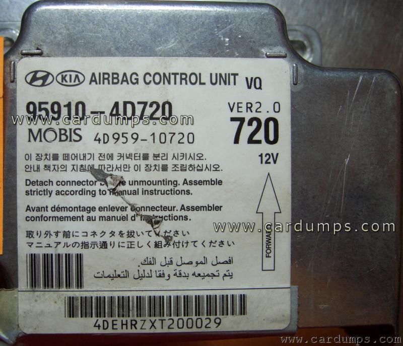 Kia Carnival airbag 25640 95910-4D720 Mobis 4D959-10720